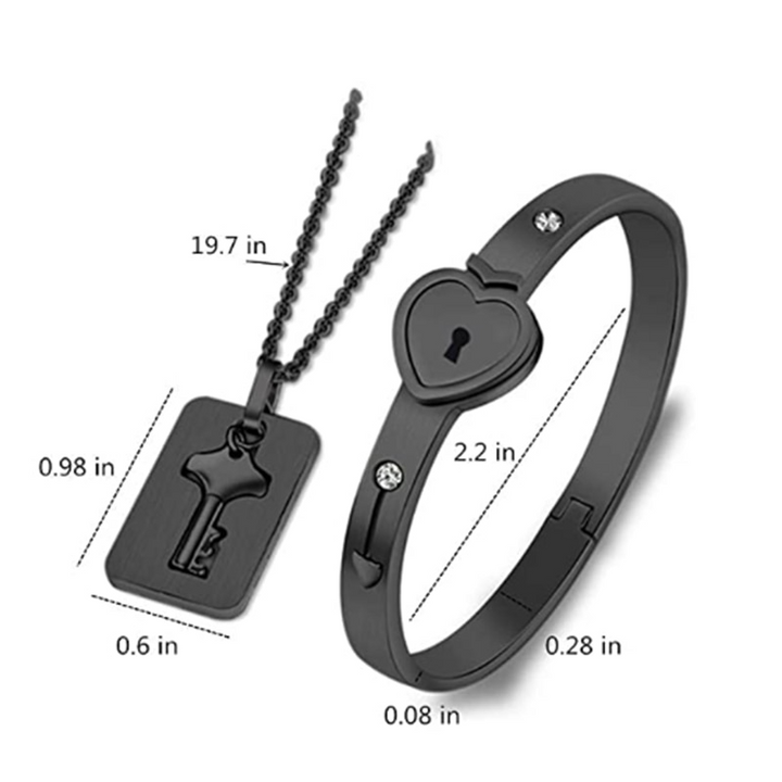 Lovers Bracelet Lock Set